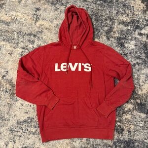 Levi's Classic Red Hoodie